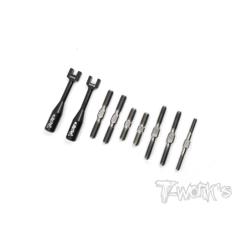 TB-138  64 Titanium Turnbuckle Set ( For Kyosho Inferno GT2 Spec R )