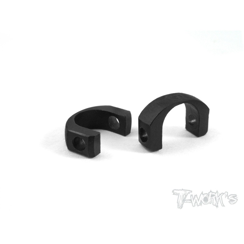 TE-018 CNC Derlin drive pin clips ( Tamiya)