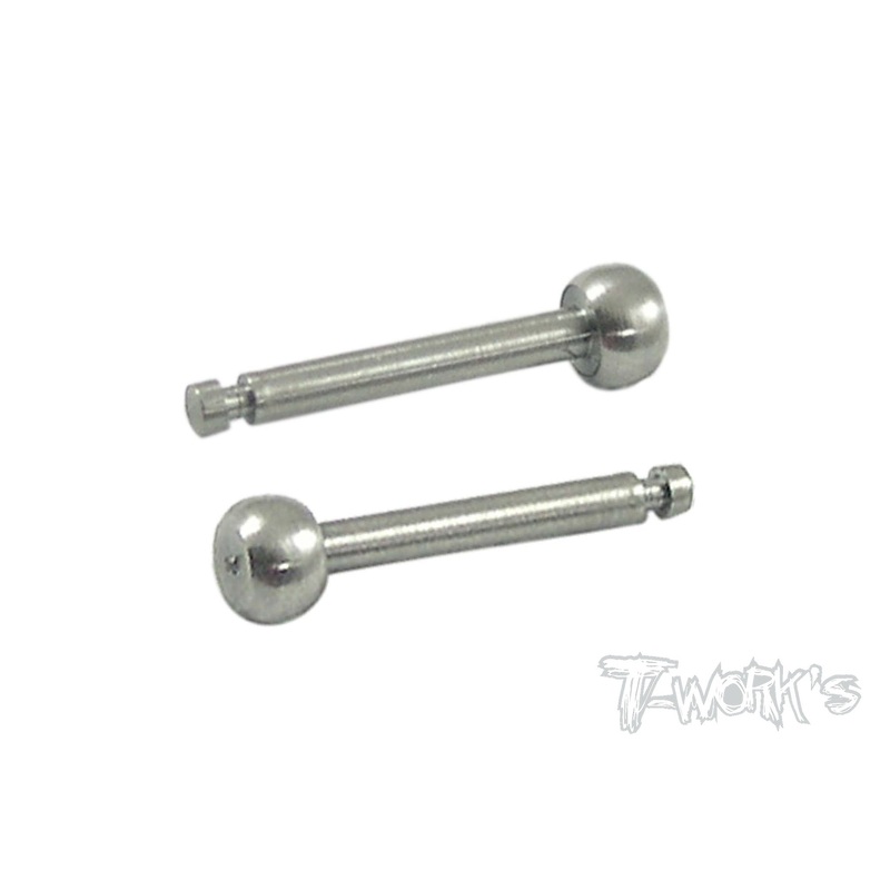 TE-023 64 Titanium Long King Pin(MR-03) 2pcs
