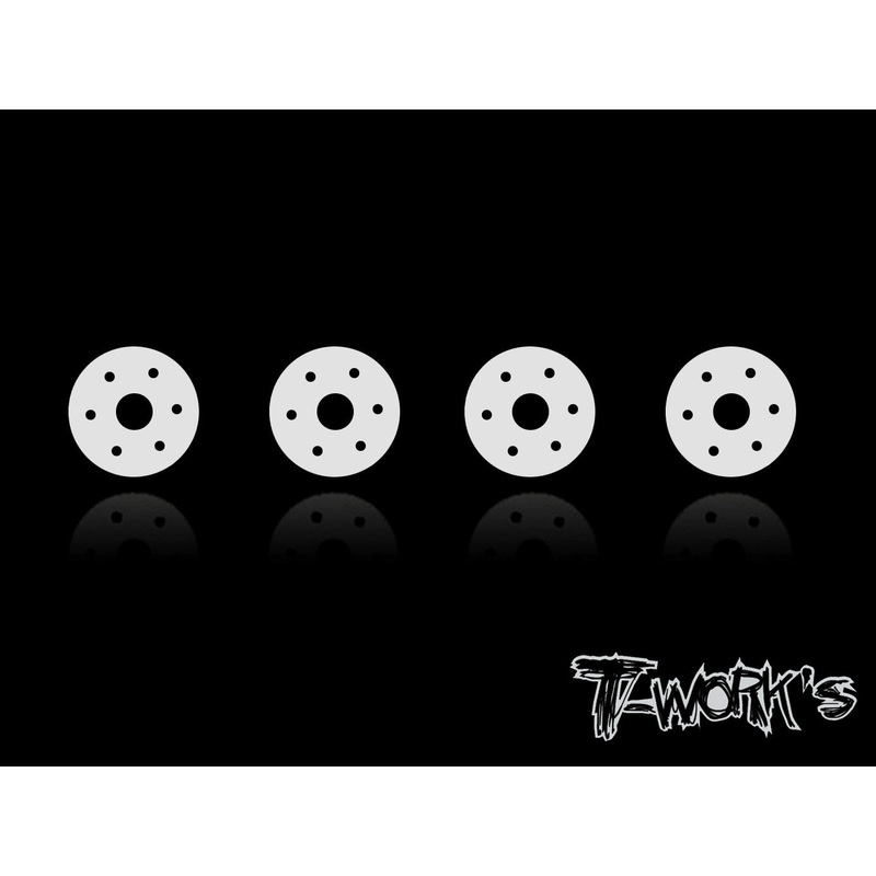 TE-040 Machined 1.0 x 6 Tapered Shock Pistons ( Xray T4 )