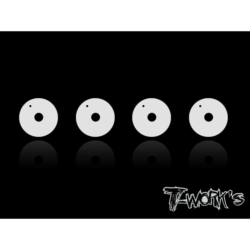 TE-046 Machined 1.1 x 1 Tapered Shock Pistons ( Yokomo BD7 )