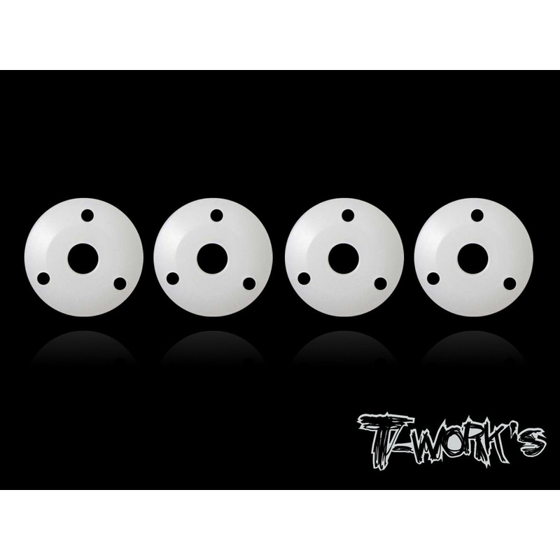 TE-073 Machined 1.3 x 3 Tapered Shock Pistons ( Xray XB4 /XB2C 2018)