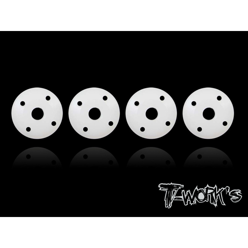 TE-074 Machined 1.3 x 4 Tapered Shock Pistons ( Xray XB4/XB2C 2018 )