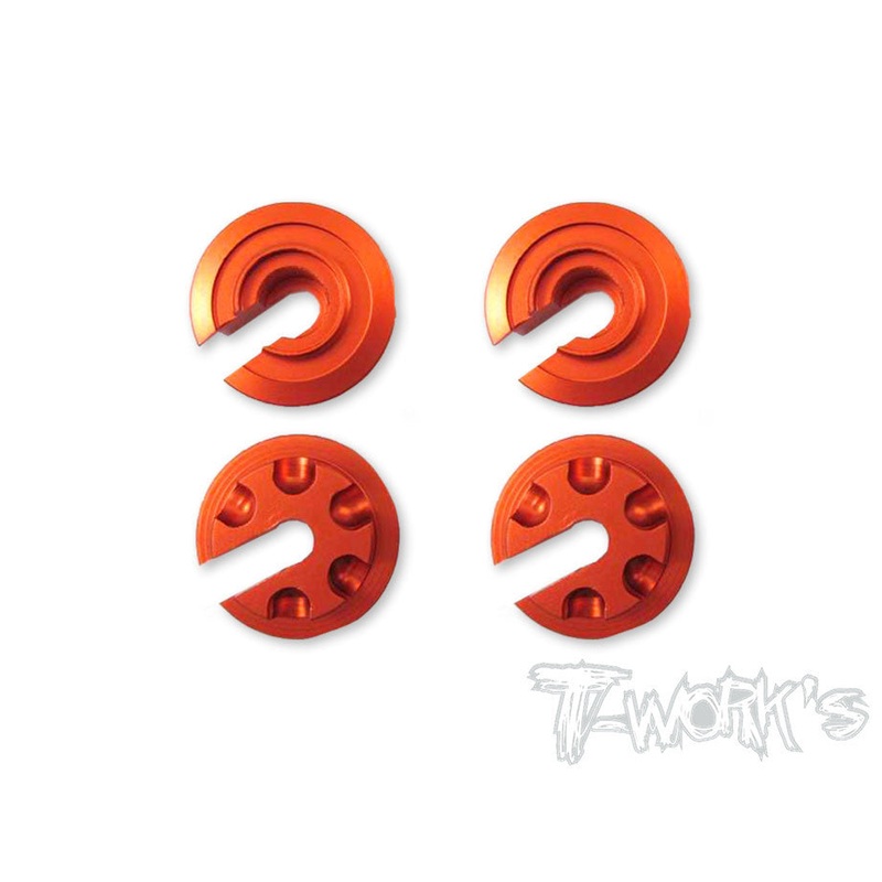 TE-098 Aluminium Damper Retainer ( For Serpent S411 Eryx 2.0)