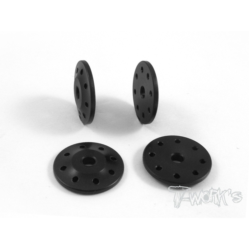 TO-027 Machined 1.5mmX8 Tapered Shock Pistons( For Xray XB808)