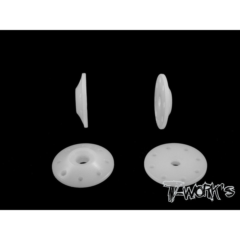 TO-079 CNC Machined 1.2mmX8Tapered Shock Pistons 15mm( For  Team Durango DNX408)