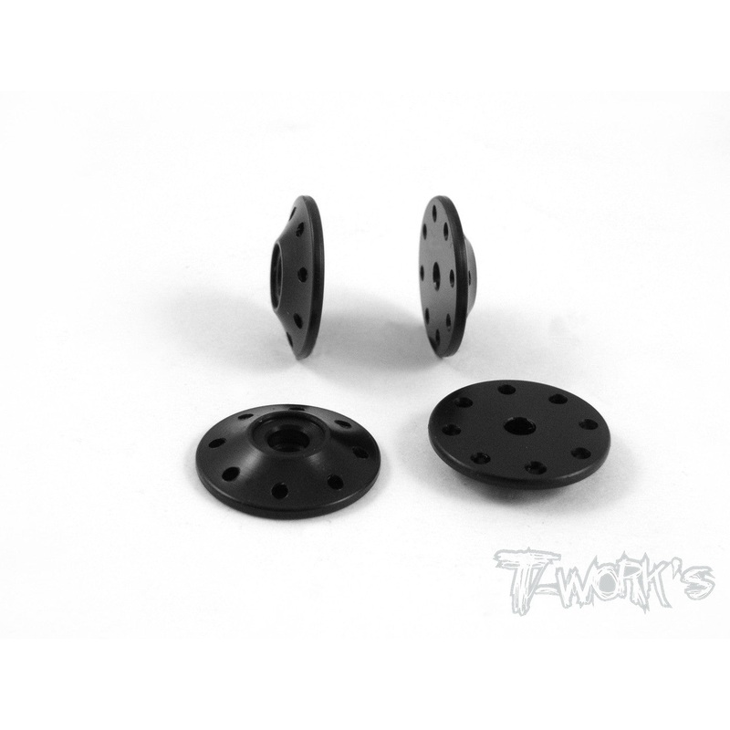 TO-081 CNC Machined 1.3mmX8Tapered Shock Pistons 15mm( For  Team Durango DNX408)