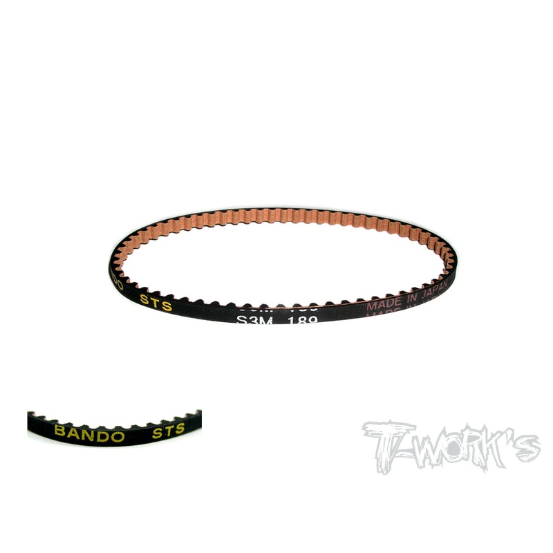 BT-002 Low Friction Rear Belt ( XRAY T3,T4, Yokomo BD7, HB Pro5) 3x189mm