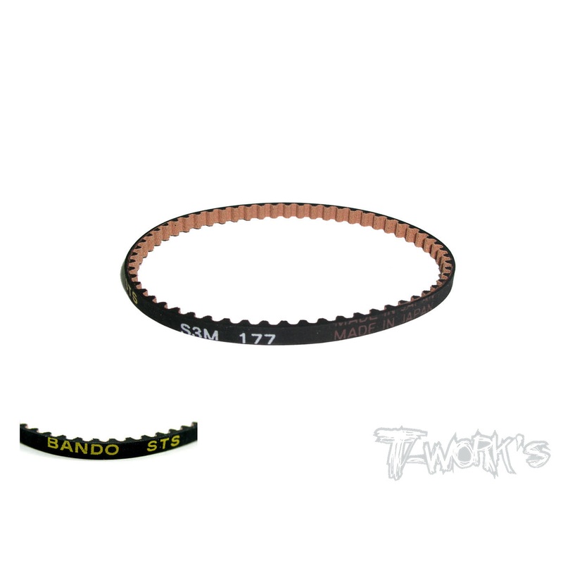 BT-004 Low Friction Rear Belt ( Tamiya 417 ) 3x177mm