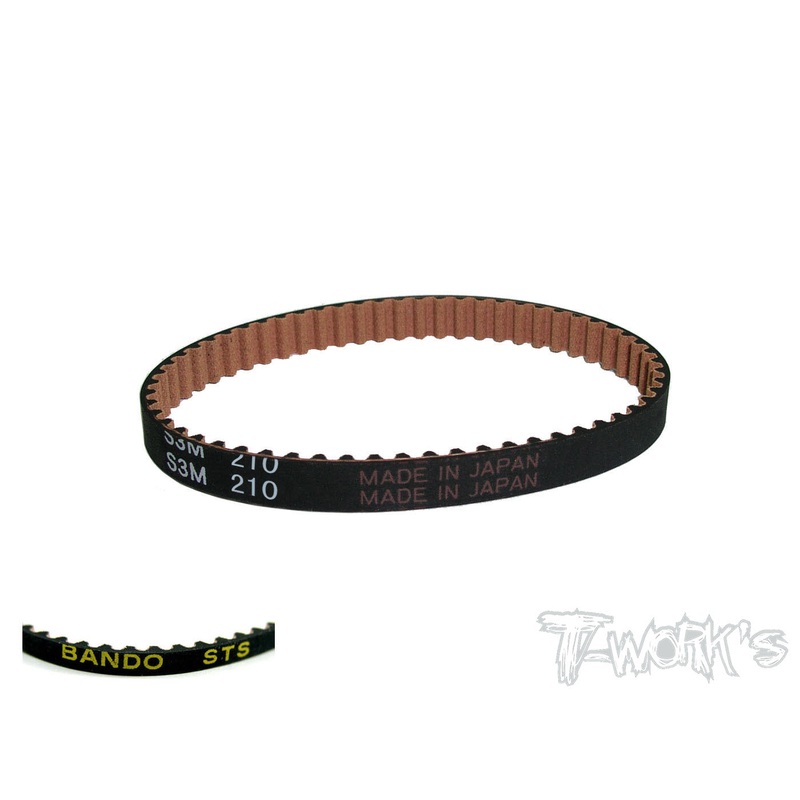 BT-021 Low Friction Rear Belt ( Serpent 960/966  ) 8x210mm