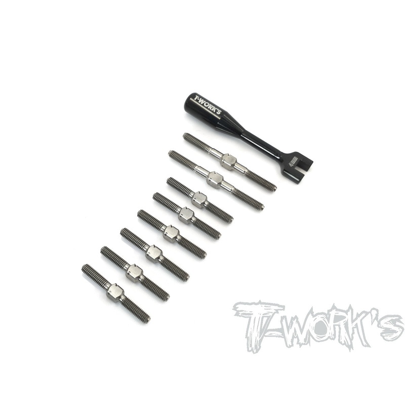 TB-036 Titanium Turnbuckle Set For XRAY T4 /T4 2020/T4F
