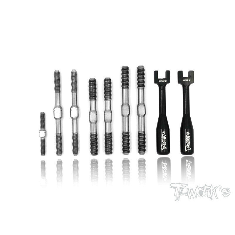 TB-040 Serpent S811 2.0/GT Cobra Titanium Turnbuckle Set