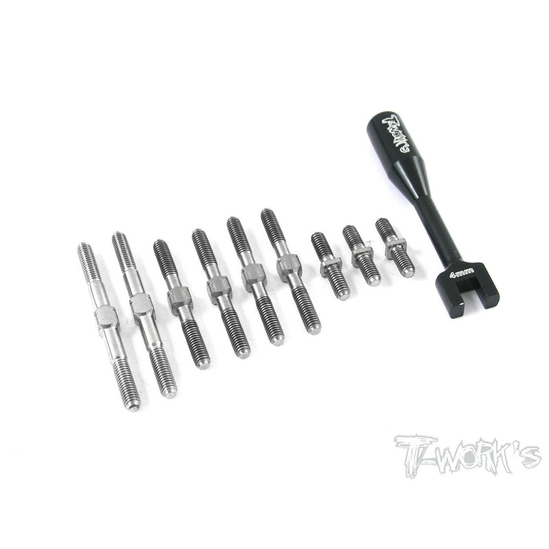 TB-042 Yokomo BD7 Titanium Turnbuckle Set