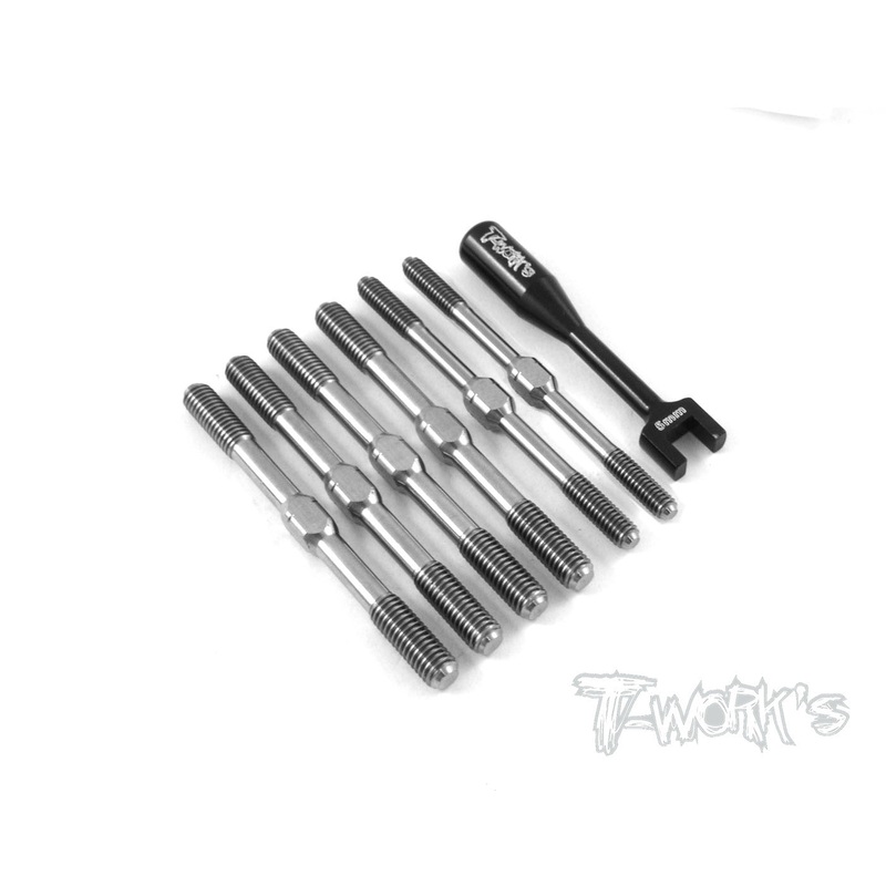 TB-044 LosI 8ight 3.0 Titanium Turnbuckle Set