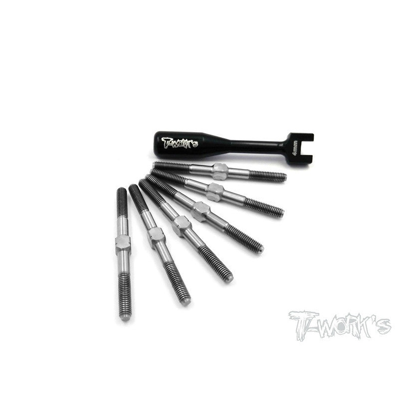 TB-045 Kyosho RB6 / RB6.6 Titanium Turnbuckle Set