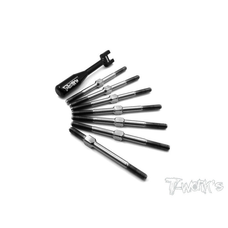 TB-047 Xray XB4 Titanium Turnbuckle Set