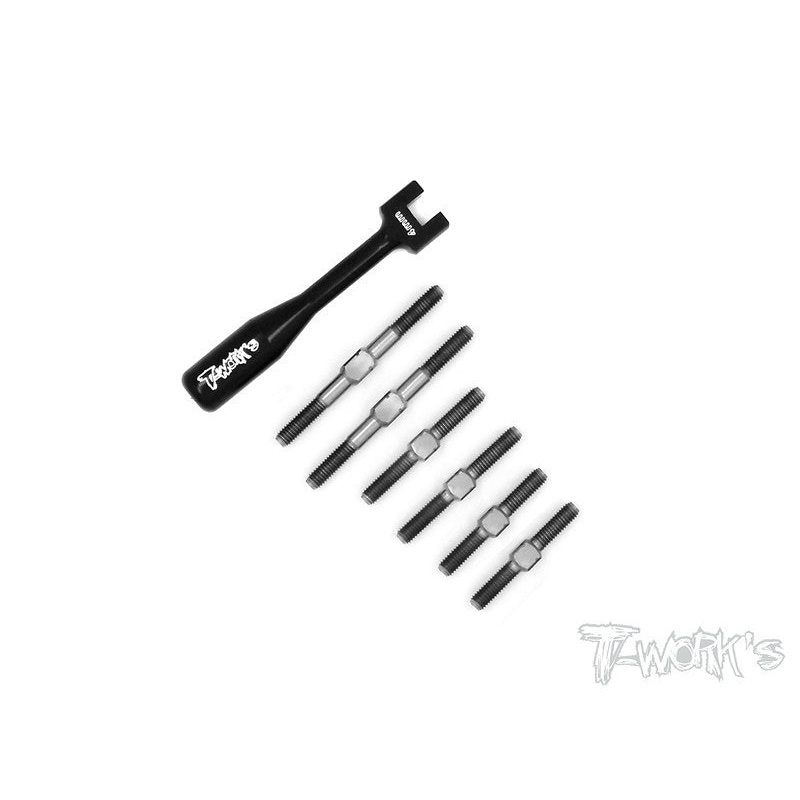 TB-052 Serpent F110 Titanium Turnbuckle Set
