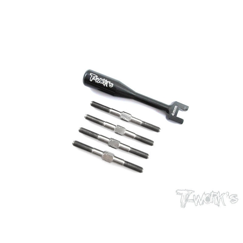 TB-054 SWorkz S104 EK1 Titanium Turnbuckle Set