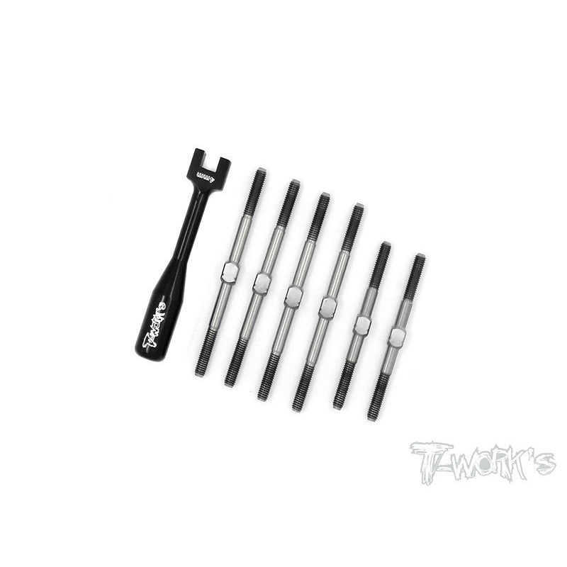 TB-056 Yokomo B-Max2 MR Ver.2 Titanium Turnbuckle Set