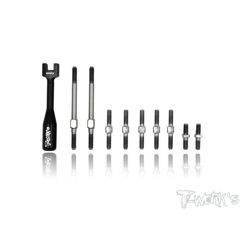 TB-059 Serpent 747 Titanium Turnbuckle Set
