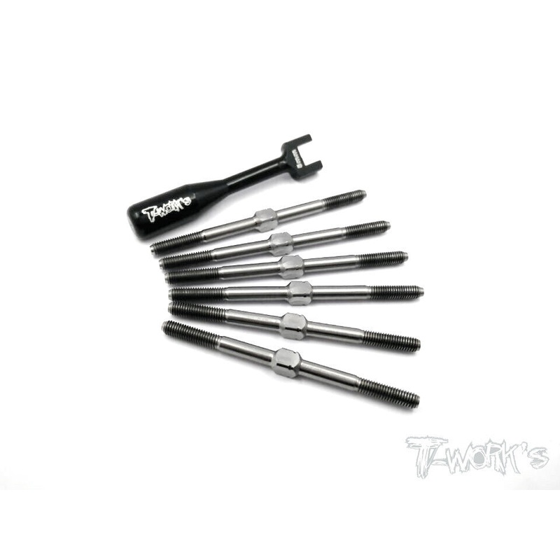 TB-061 Team Losi 22 Ver.2.0 Titanium Turnbuckle Set