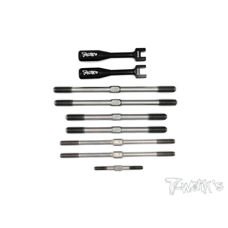 TB-062 Xray XT9 Titanium Turnbuckle Set