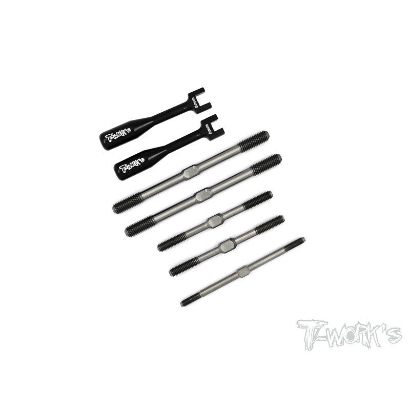 TB-063 Xray XB8 Titanium Turnbuckle Set