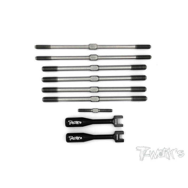 TB-064 Team Durango DNX/DEX 408T Titanium Turnbuckle Set