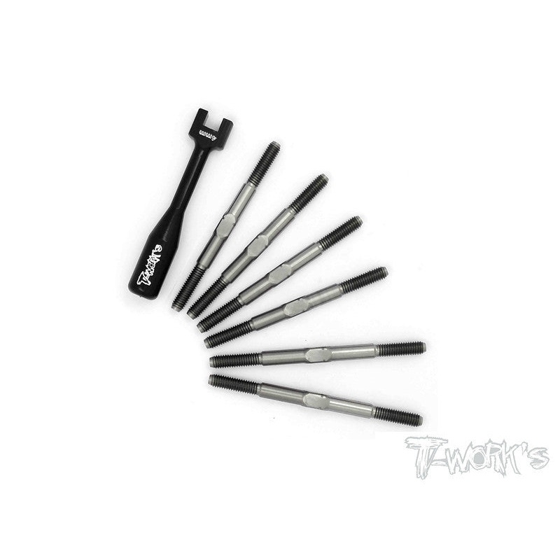 TB-065B Team Losi 22-4 Titanium Turnbuckle Set