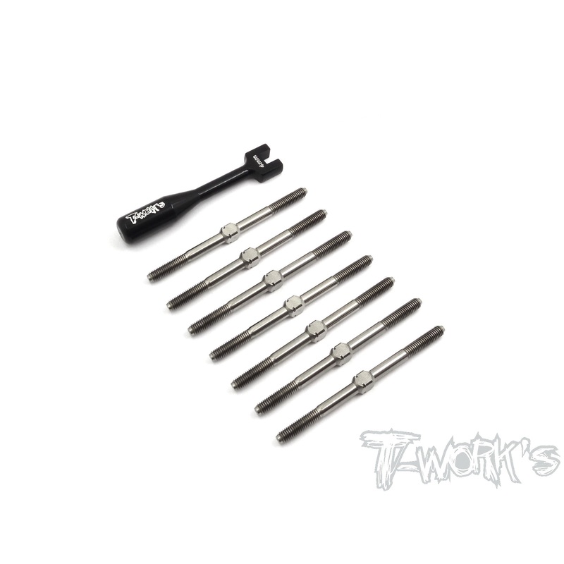 TB-134  64 Titanium Turnbuckle Set ( For Xray XB4 2017 )