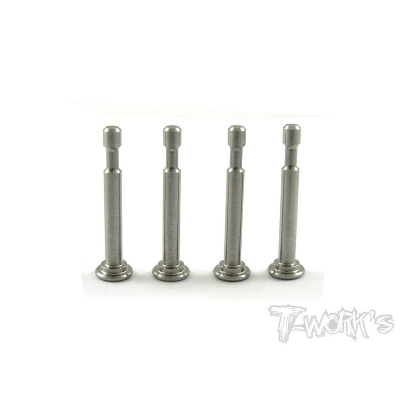 TP-008   64 Titanium Lower Shock Mount Pins(For MP 777 SP2 / MP9/GT3/MP9e EVO/MP10)