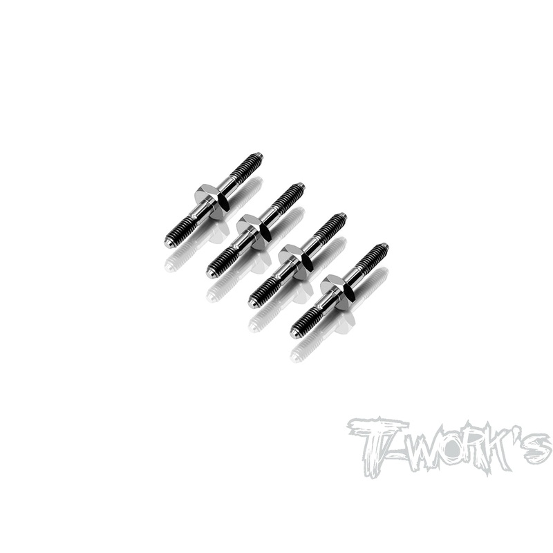TP-023  64 Titanium Shock Mount  4pcs. (For Team Losi 22-4/22/22 RTR/22T/22 SCT/22 2.0)