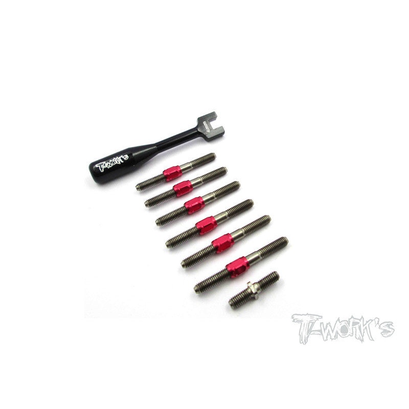 TB-019H Hybrid Titanium Turnbuckle Set For Top Racing Sabre S4/Photon EX