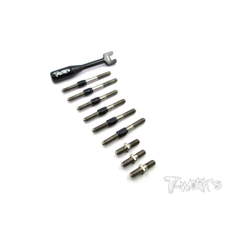 TB-042H Hybrid Titanium Turnbuckle Set  For  Yokomo BD7'15