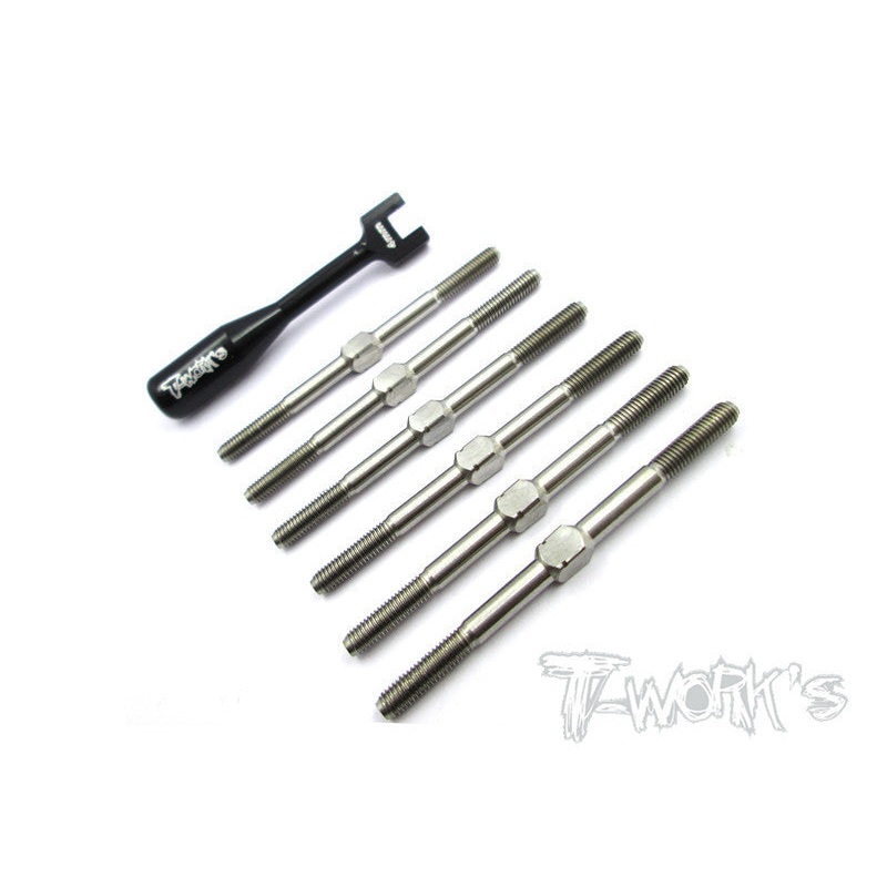 TB-069 Yokomo YZ-2 Titanium Turnbuckle Set