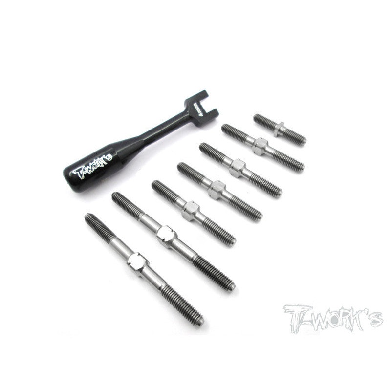 TB-071 64 Titanium Turnbuckle Set  For Tamiya TRF419