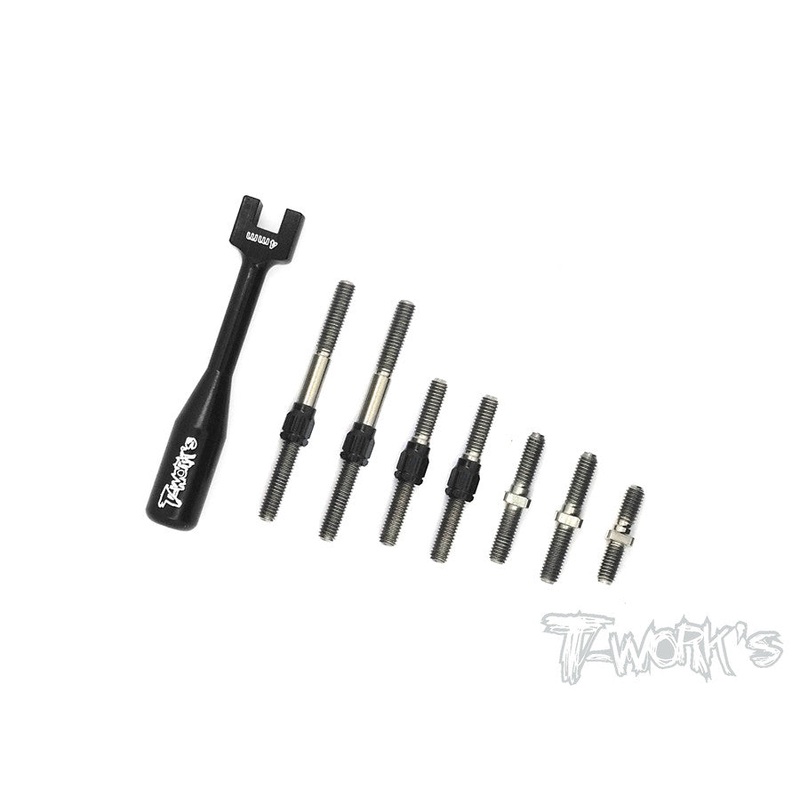 TB-126H Hybrid Titanium Turnbuckle Set  ( For Yokomo YD2 / YD-2 EX )