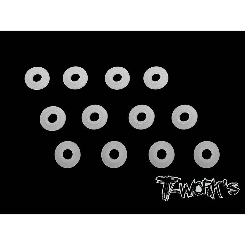 TE-117 POM Shock part frame For Xray T4 & T4'15  12pcs.