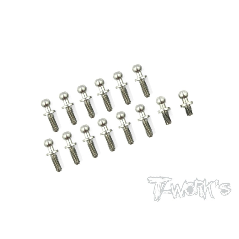 TP-028 64 Titanium Ball End set  For Yokomo YZ-2