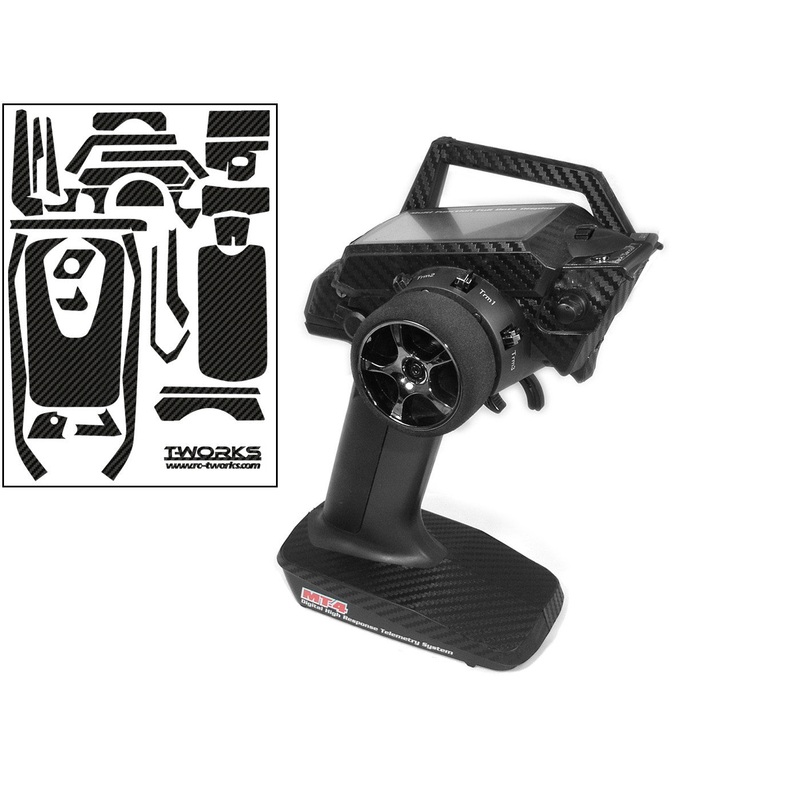 TS-001 3D Graphite Sticker (For Airtronics & Sanwa MT-4)  9 Colors
