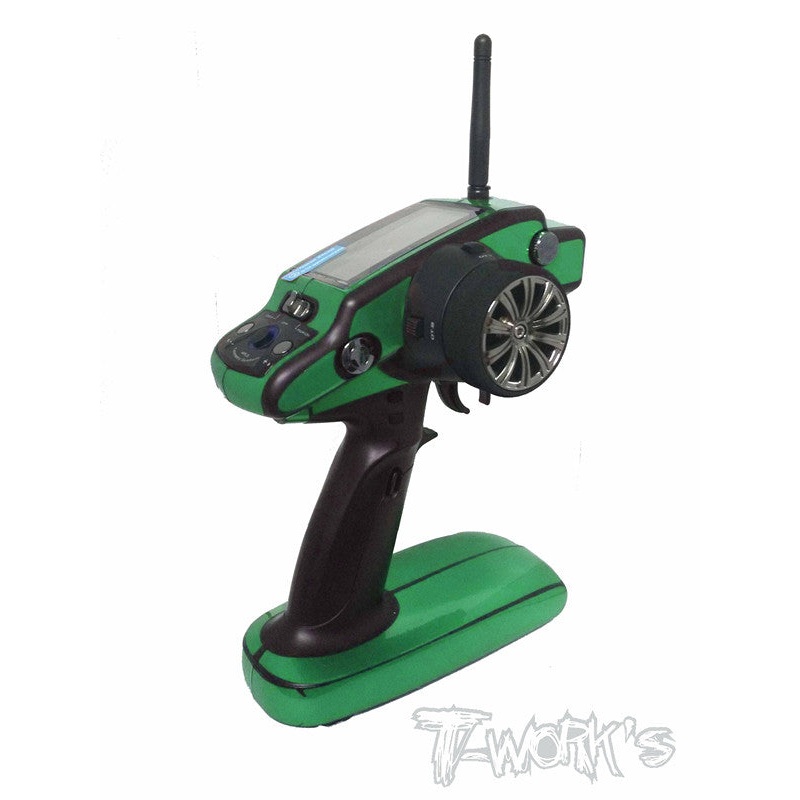 TS-009M Metal Chrome Radio Skin Sticker (For Futaba 4PL/4PLS) 4 Colors