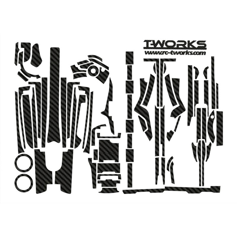 TS-011 3D Graphite Sticker (For KO EX10) 9 Colors