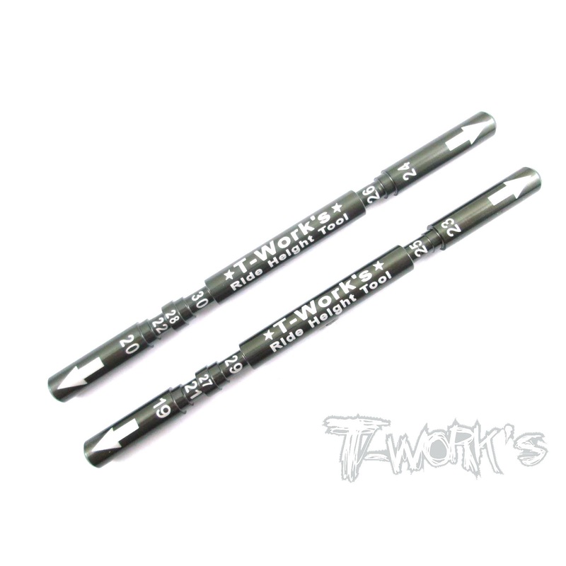 TT-005 Buggy Ride Height Tool Set ( 19 to 30mm ) 2pcs.