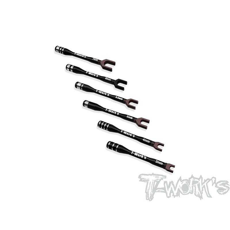 TT-015    Spring Steel Turnbuckle Wrench Set ( 3, 4,5, 5.5,6 & 7mm)