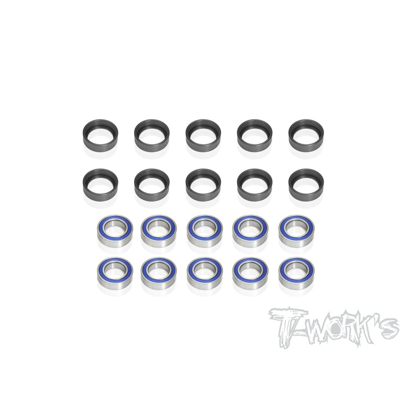 BBLS-GTX  Light Weight Bearing Kit ( For Xray GTX '17/18 ) With 8 x 14mm Bearing 10pcs.