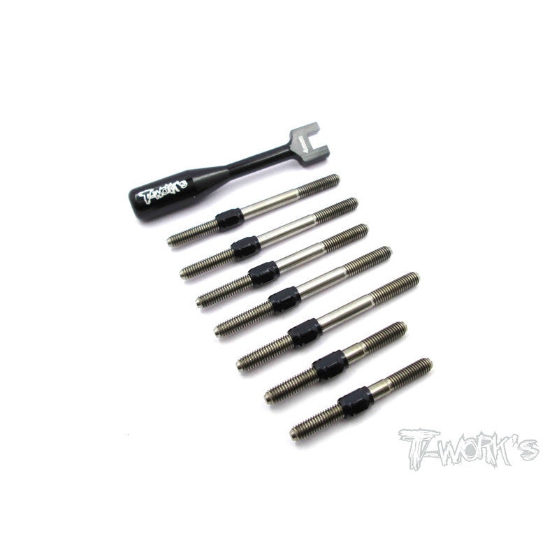 TB-057H Hybrid Titanium Turnbuckle Set For Yokomo B-Max4 Ver.3