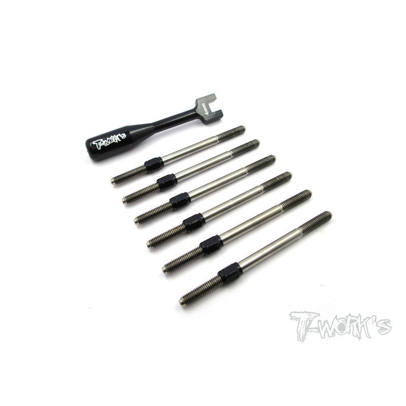 TB-069H Hybrid Titanium Turnbuckle Set For Yokomo YZ-2