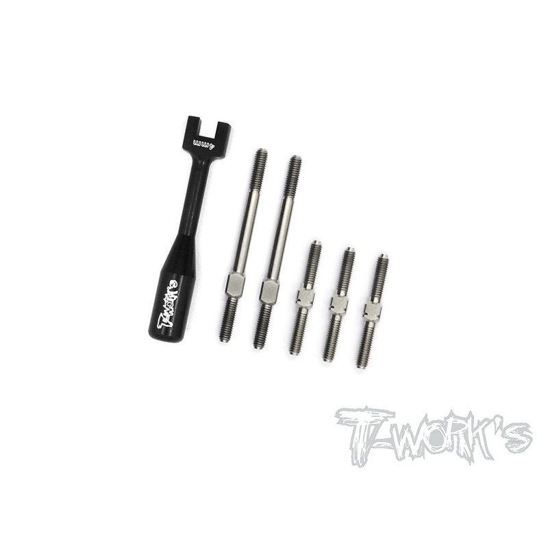 TB-085 64 Titanium Turnbuckle Set  For Xray NT1 2015