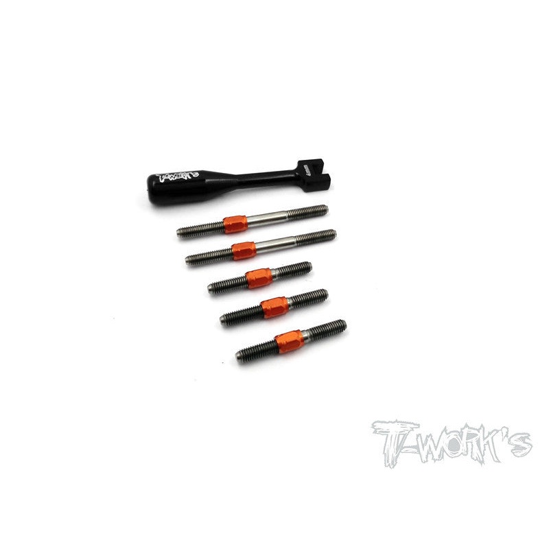 TB-085H Hybrid Titanium Turnbuckle Set For Xray NT1 2015