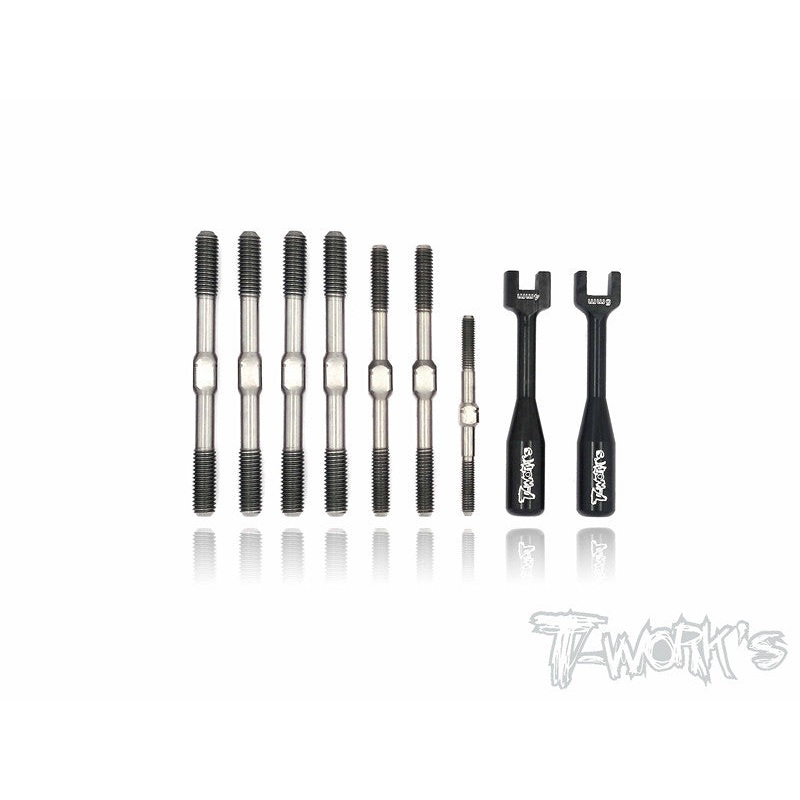 TB-092 64 Titanium Turnbuckle Set For TEKNO NB48.3